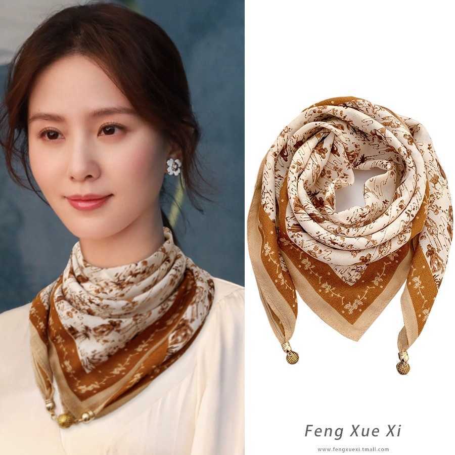 warm Versatile classic scrf Verstile Square scarvesreal a High silk designers Autumn ech nice Neck ece clssic Womens Spring Small scrvesrel scarf Scar