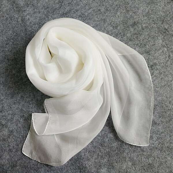 designers deigner 8mm ece for scarfs classic silk go scarves nice white plain s scarf painting habotai claic