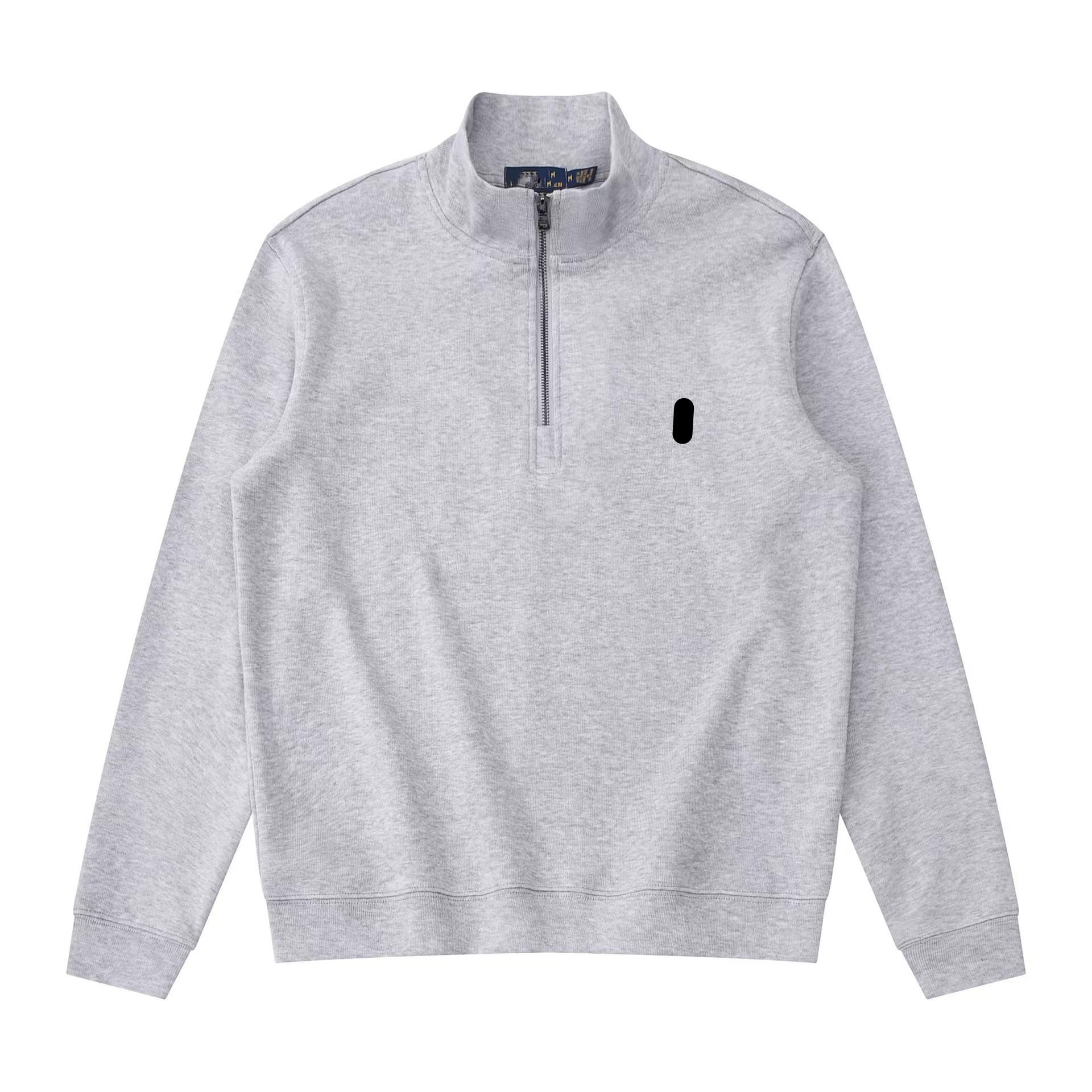 e4 Sweater men quarter zip designer knit sweaters mens pullover uomo half zipper casual small horser jumper autumn wool women hoodie chandail cardigan pull 5e