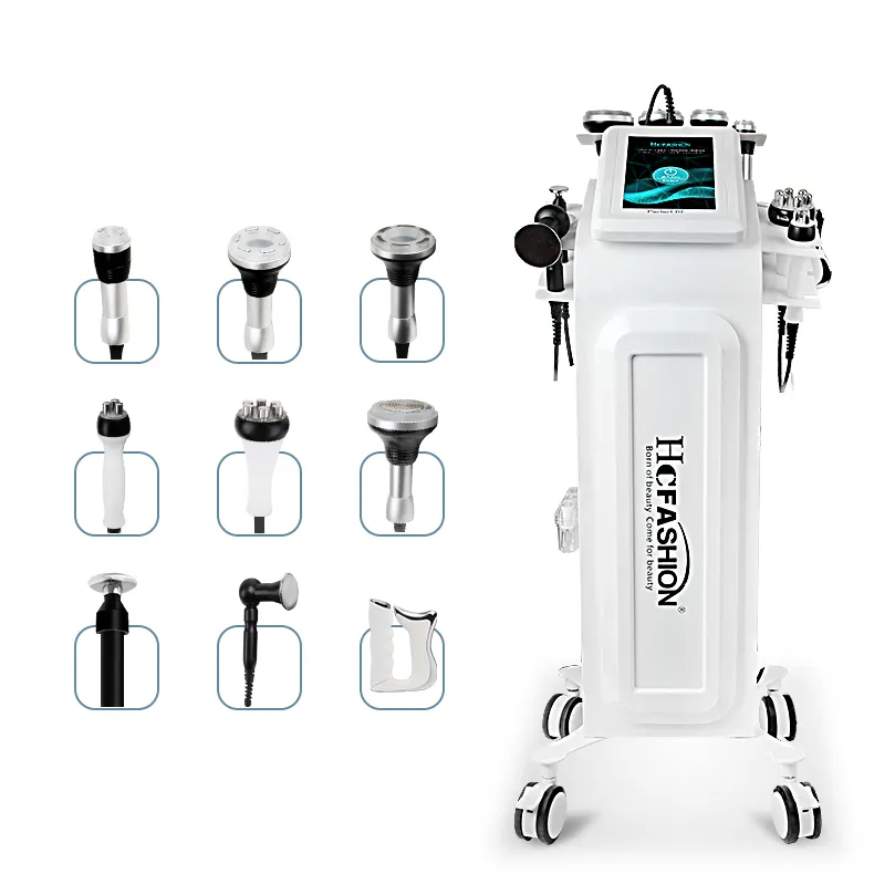 Best Effects Vacuum Cavitation Anti-cellulite for Body Shaping Slimming 9 in 1 Lipolysis Machine Comfort Body Massage Scraping & Cupping Skin Smoothin