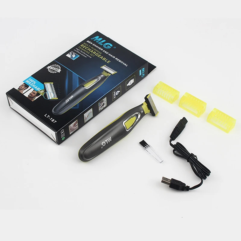 Face Body Electric Shaver for Men Washable Beard Body Trimmer Wet Dry Ball Electric Razor Face Shaving Machine Rechargeable 241024