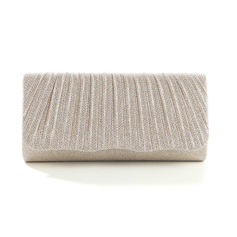 CMM New Pleated Banquet Bag New Niche Chain Shoulder Bag Banquet Handbag Womens Handbag