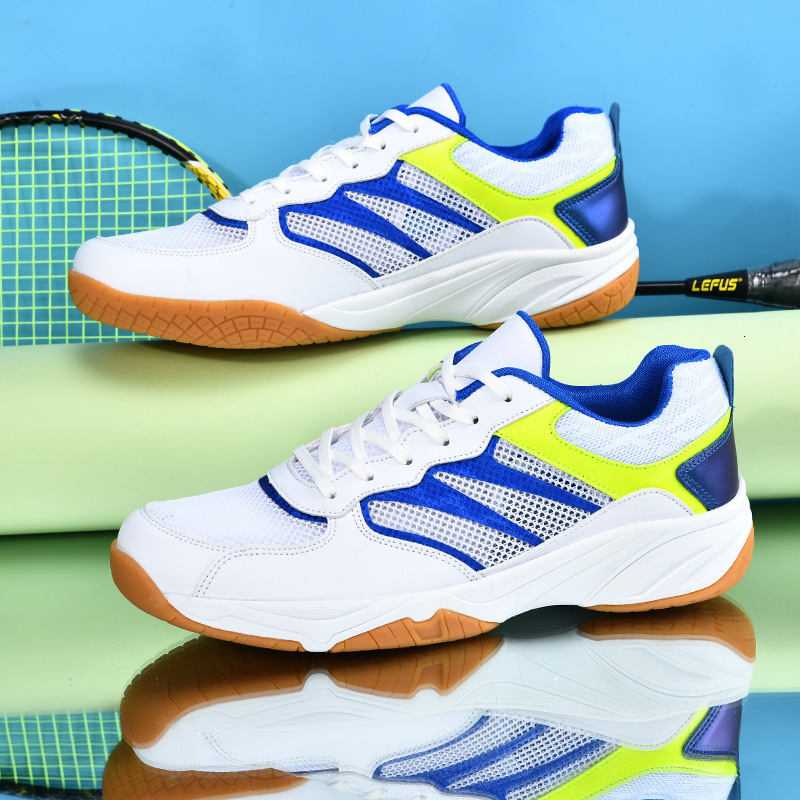 Male and female couple's badminton single net breathable, anti slip, shock-absorbing table shoes, tennis sports shoes
