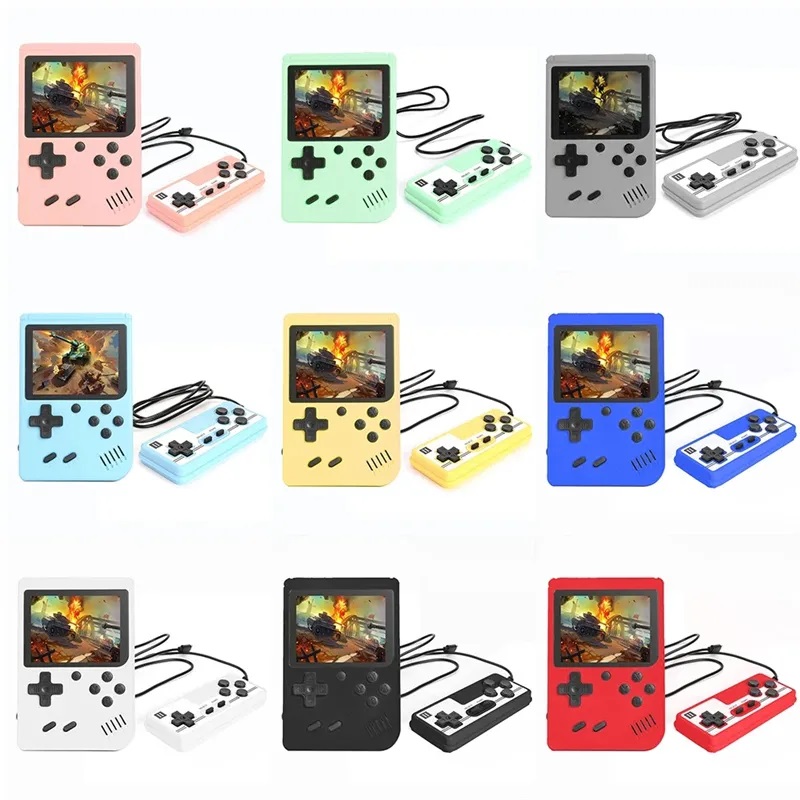 400 500 800 Games In 1 Classic Game Console Retro Portable Mini Handheld Video Game Consoles 8 Bit 3.0 Inch Color LCD Kids Color Game Player