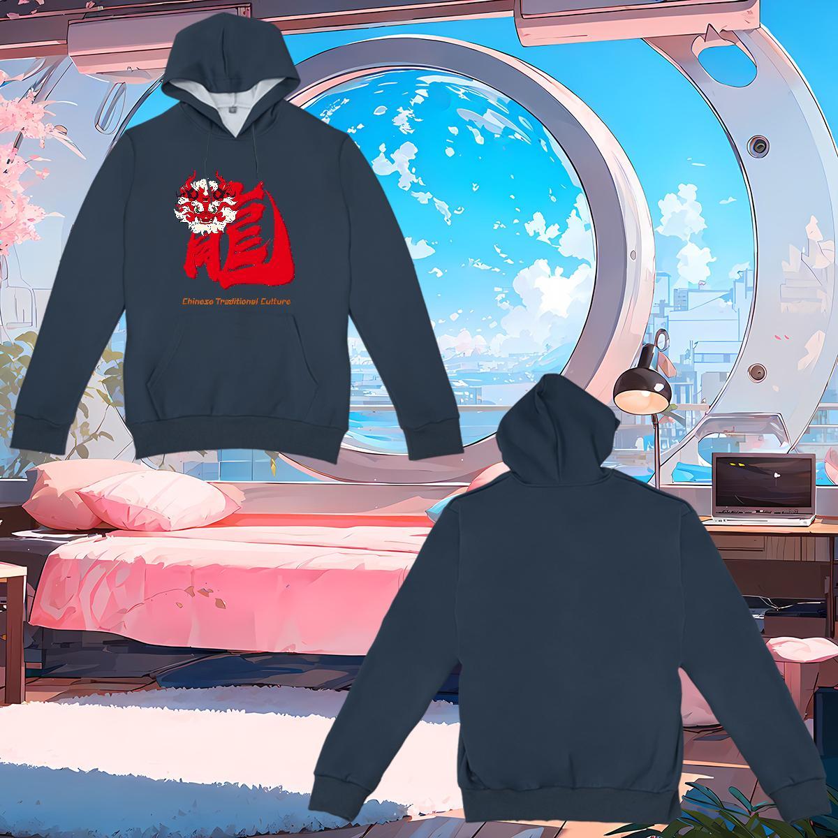 2024 Designer Hoodie US Plus Size Unisex Mens Hoodie Pullover Hoodie Daily Outfit Thick Fleece Breathable Drawstring Hoodie