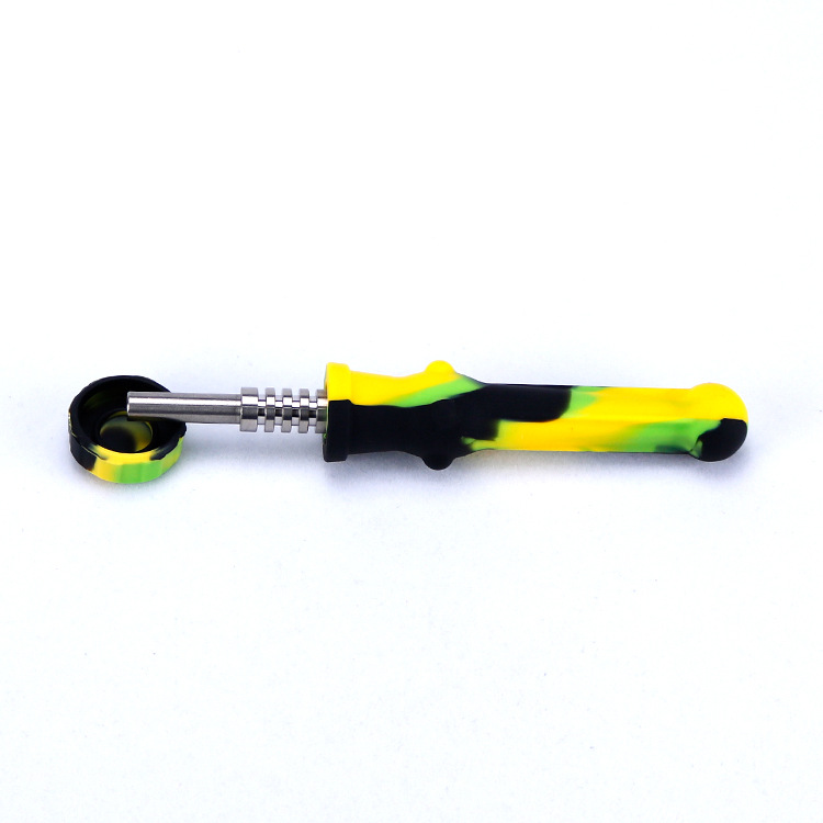 New Model with Comfortable Grip & Efficient Water Filtration Thick Pyrex Glass Bubbler for Minimalist Smoking Experience #120