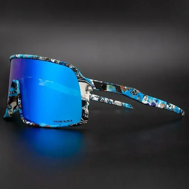 Mountain Bike Glasses Mens UV400 Sunglasses Professional Outdoor Sports Goggles Hiking Camping Polarized Glasses 241024bj
