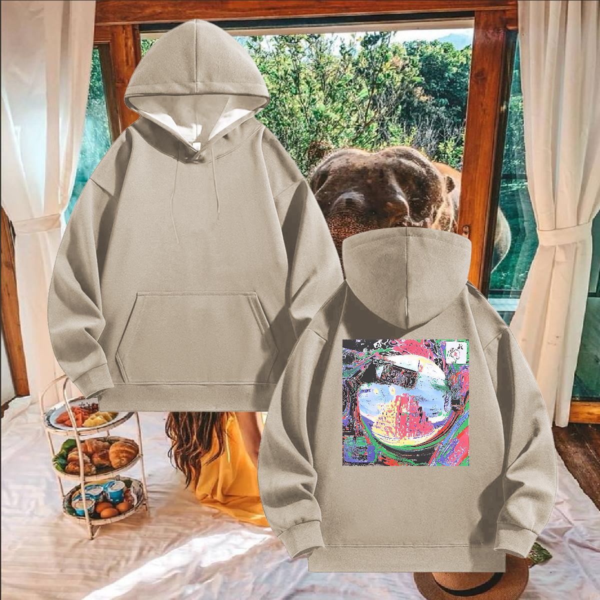 Designer Fashion Men's Hooded Sweatshirt Custom Print Oversized Cool Design Couples Hoodie Hoody Outdoor 350g Cotton Hooded Collar