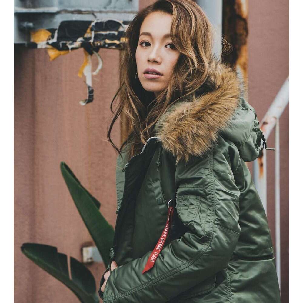 Winter N3b Polar Warm Cotton Coat Couple Outdoor Trekking Hunting Climbing Hiking Travel Men's Work Tops Medium Long Windbreaker