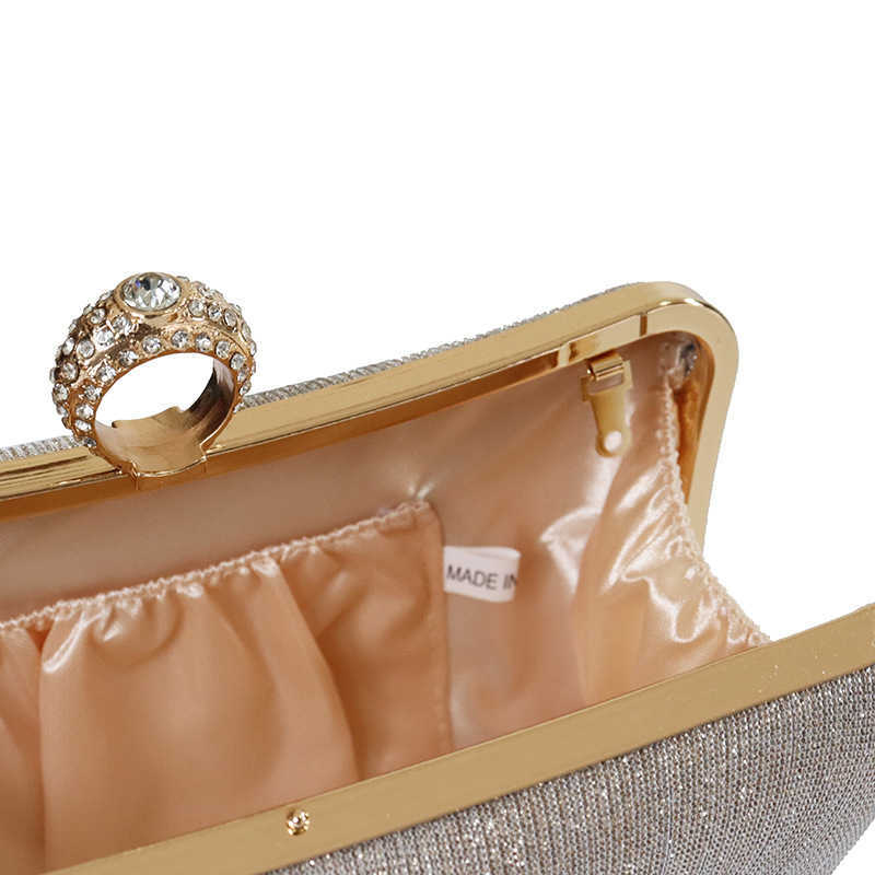 CMM New Handmade Pleated Handbag for Dinner Parties Ladies Ring Finger Banquet Bag