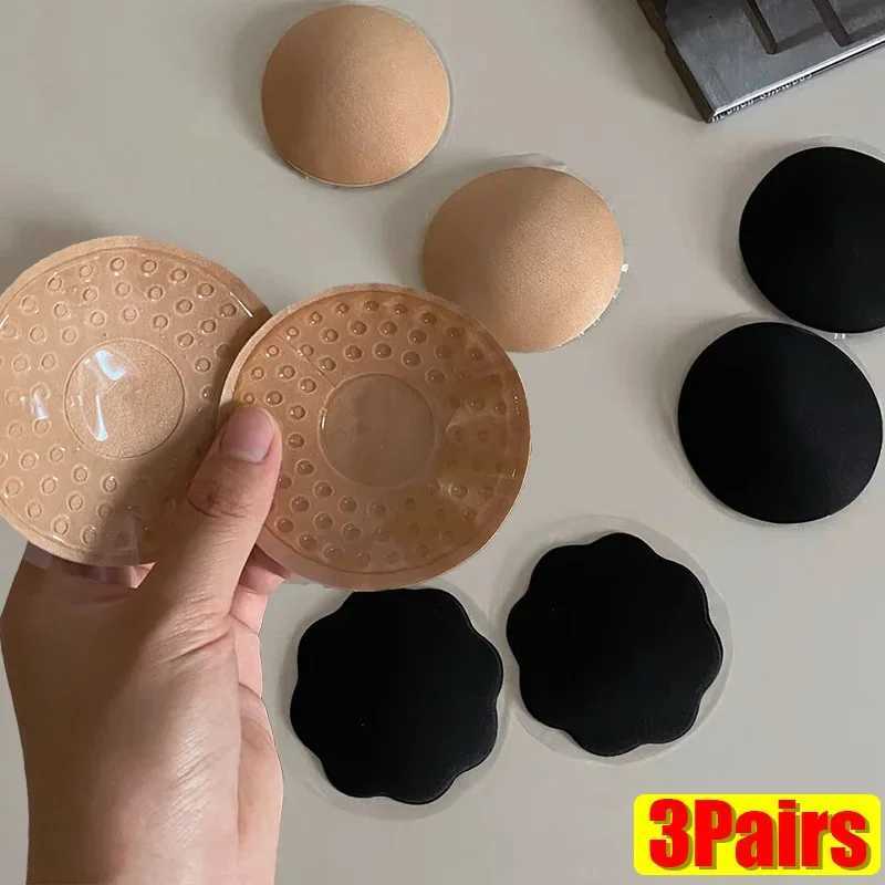 3 pairs of silicone breast patches for women reusable Nipple cover adhesive bra invisible adhesive breast patch backless braXJ250324