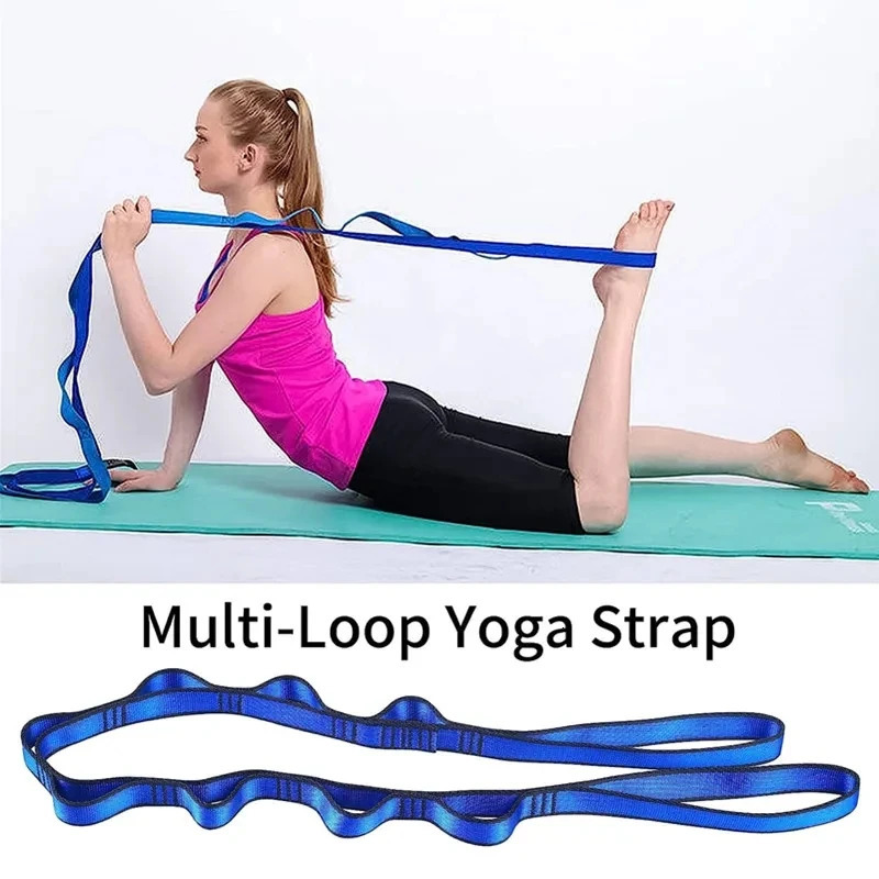 Hanging Rope Climbing Chrysanthemum Yoga Stretch Belt Extender Strap for Aerial Hammock Swing Flying AntiGravity y241024