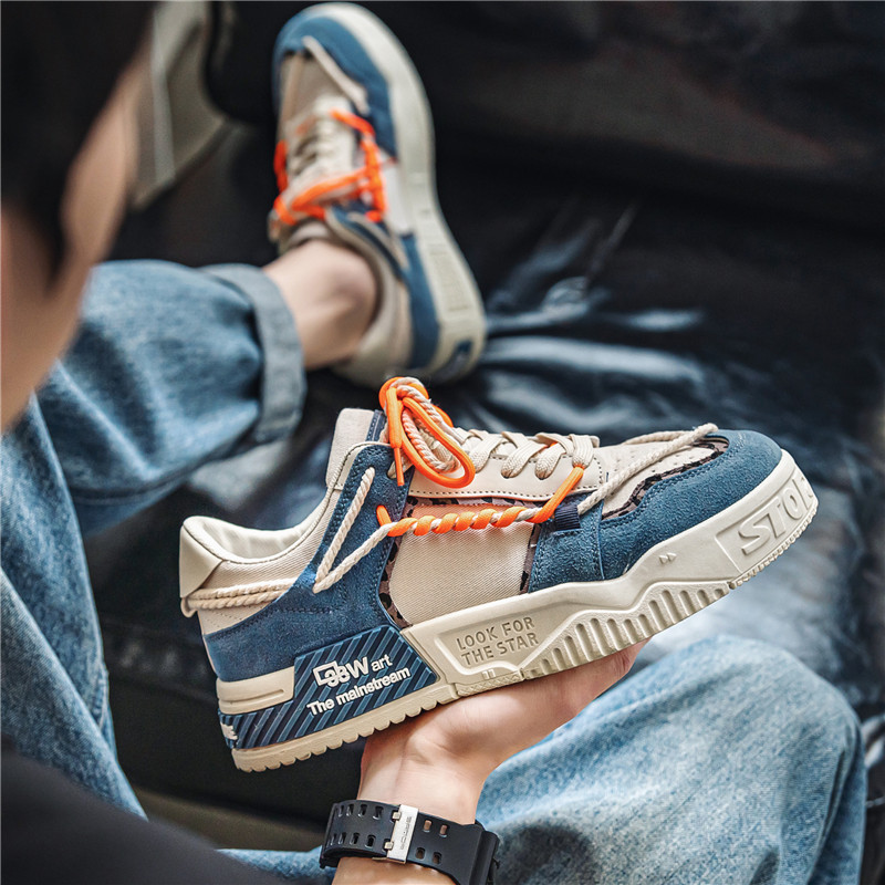 Japanese Fashion Trend Thick Soled Casual Sports Board Shoes