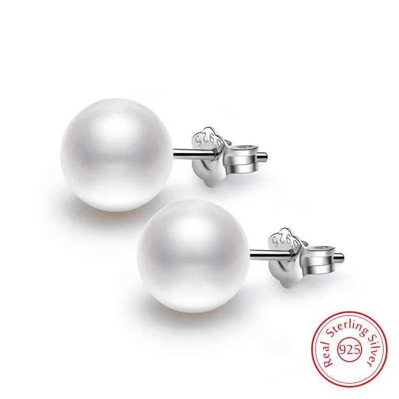 925 sterling silver womens high-quality jewelry pearl stud earrings XY0197 W241023