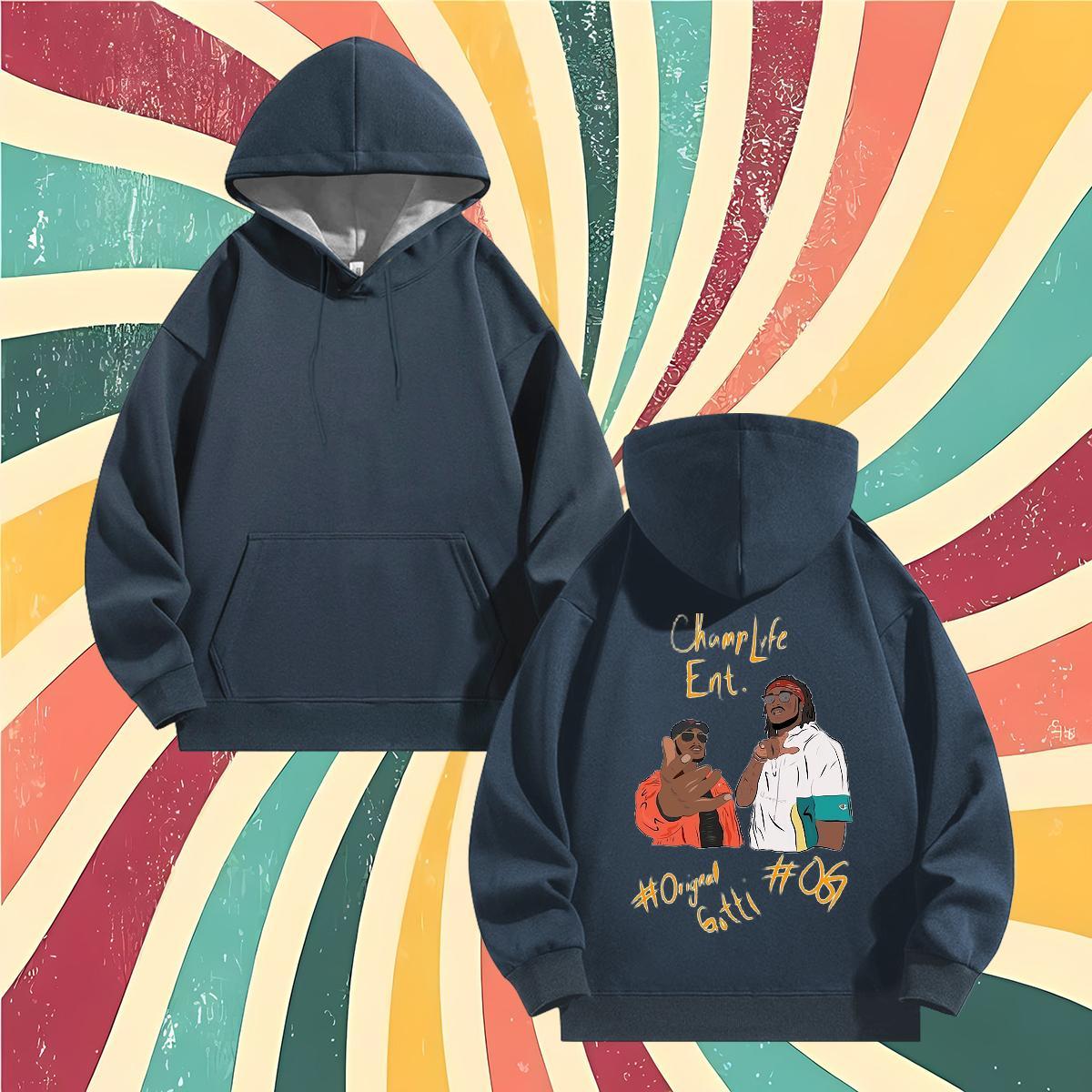 2024 Designer Hoodie for Men Anime Oversized US Size Loose Fit Mens Hoodie Tops Hoody Street wear Hip Hop Warm Fleece Breathable Soft