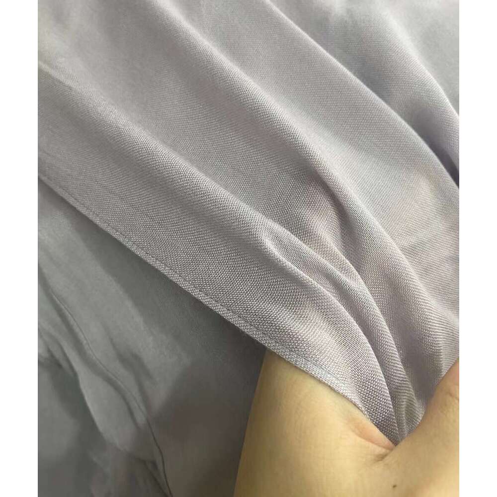 designers ece nice Breathable woven silk rayon go weight twill hijab light plain classic modal cotton scarf