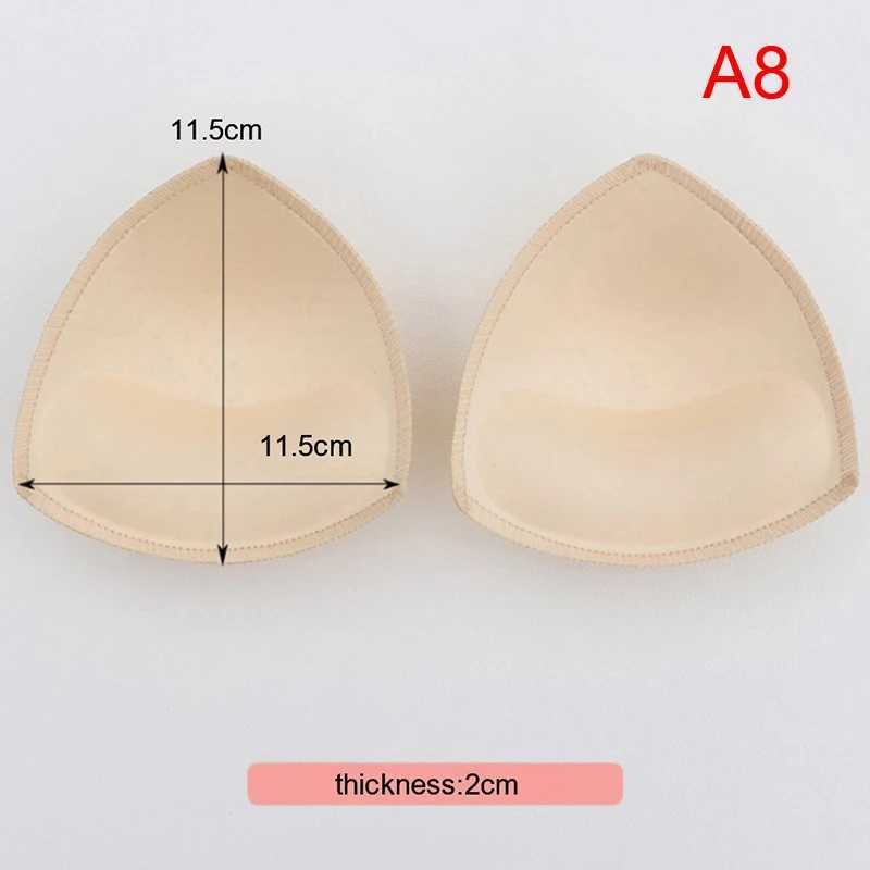 1 Pair Women Intimates Accessories Sponge Swimsuit Breast Push Up Bra Padding Chest Enhancers Bra Foam Insert Chest CupXJ241024