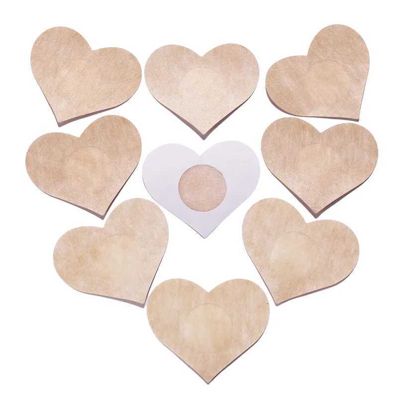 5 pairs / lot Ladies Nipple cover disposable stickers chest petals Self adhesive invisible sticker cover bra for womenXJ241024