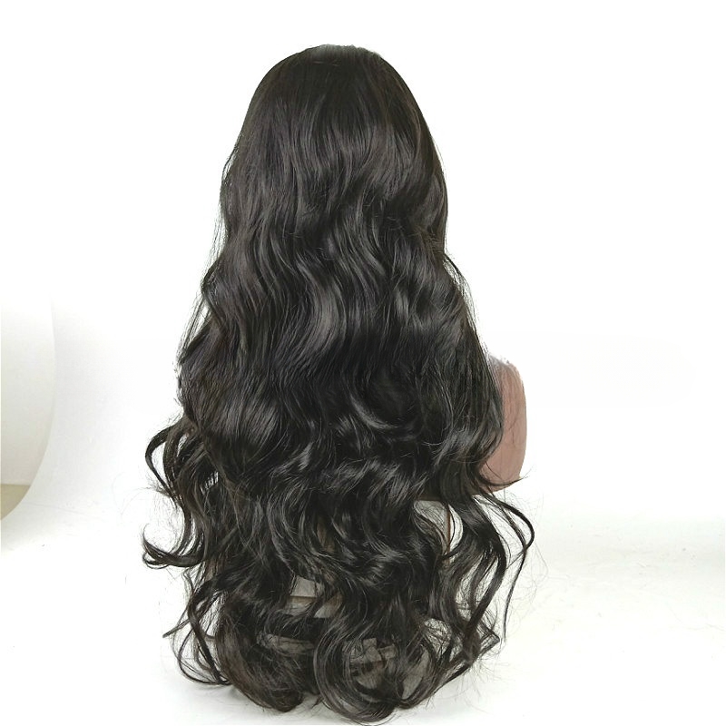 New wig women's chemical fiber long curly hair set African big wave wig full head shape