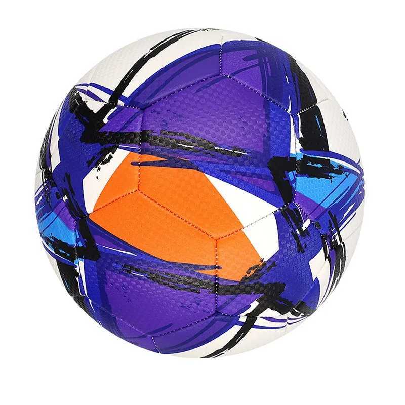 PU/PVC Football Standard Size 5 Adults Use Soccer Ball Indoor Outdoor Training Match Wear-resistant Machine-stitched BallXJ241023