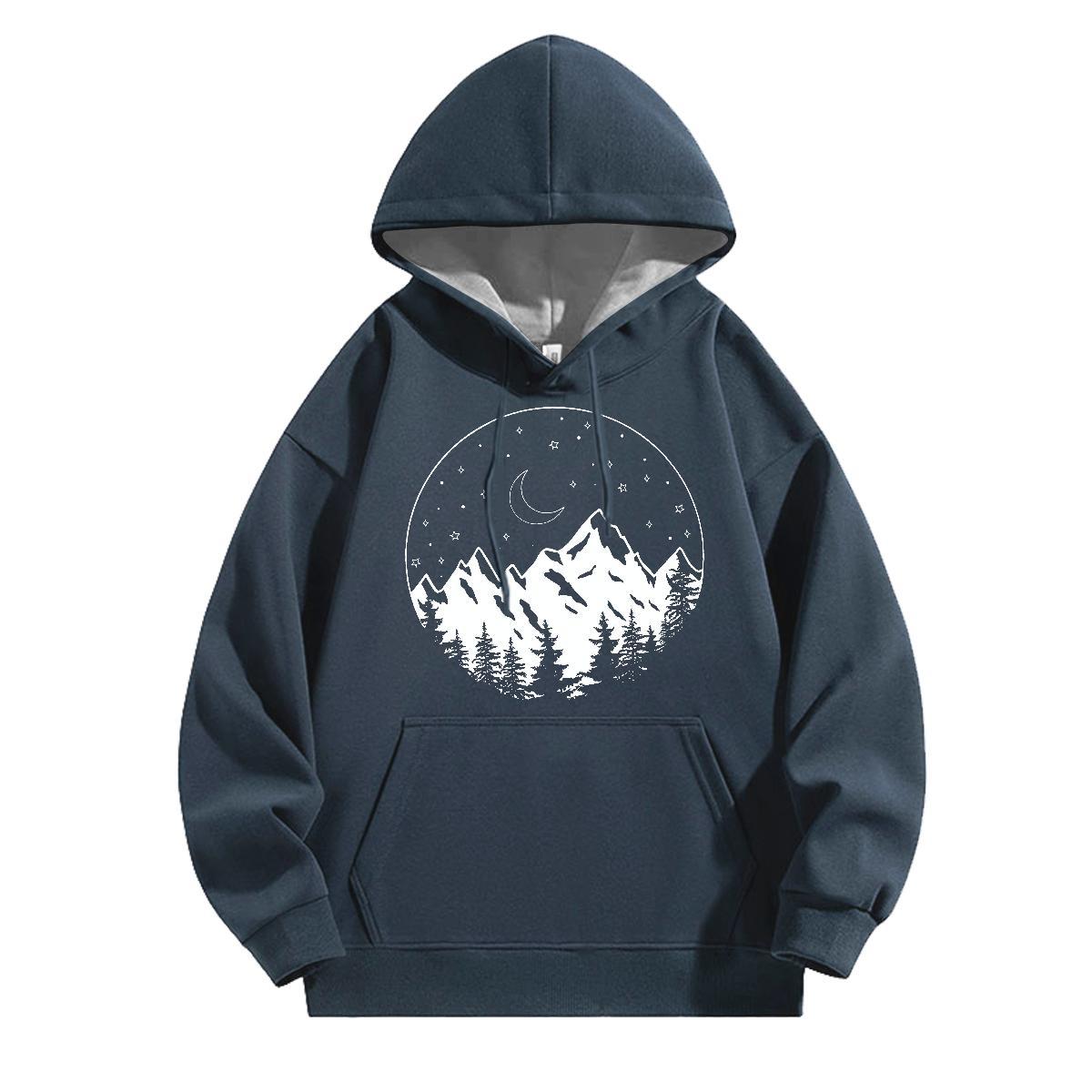 Factory Direct Hoodie for Men Breathable Long Sleeve Designer Mens Hoodie Customized Print Clothings Home Outdoor Cotton 350g