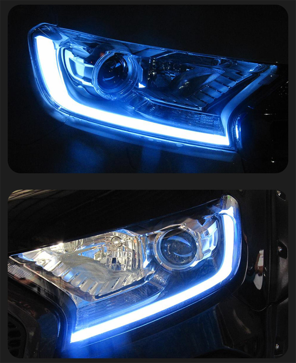 Headlights For Ford Everest Headlights 20 16-20 18 New Ranger LED Headlight LED DRL Hid Bi Xenon Autolight