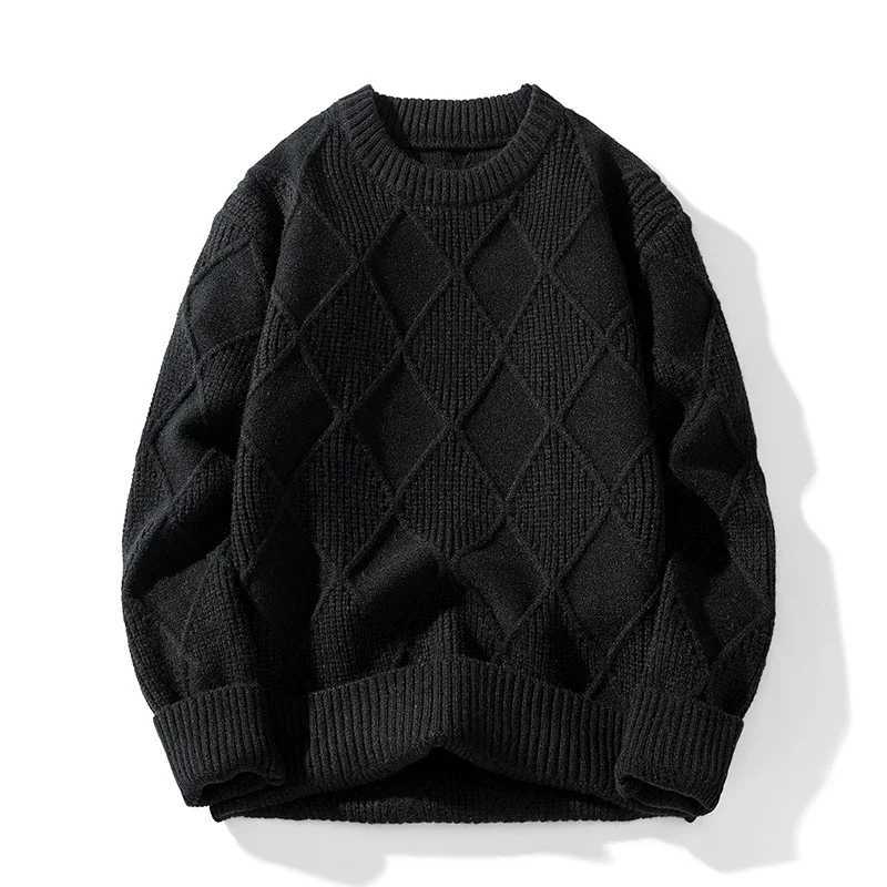 Japanese Sweater Mens Autumn Winter Loose Casual Base Shirt Slouchy Twist Knit Mens Sweater Jumper Casual Everything LX241024