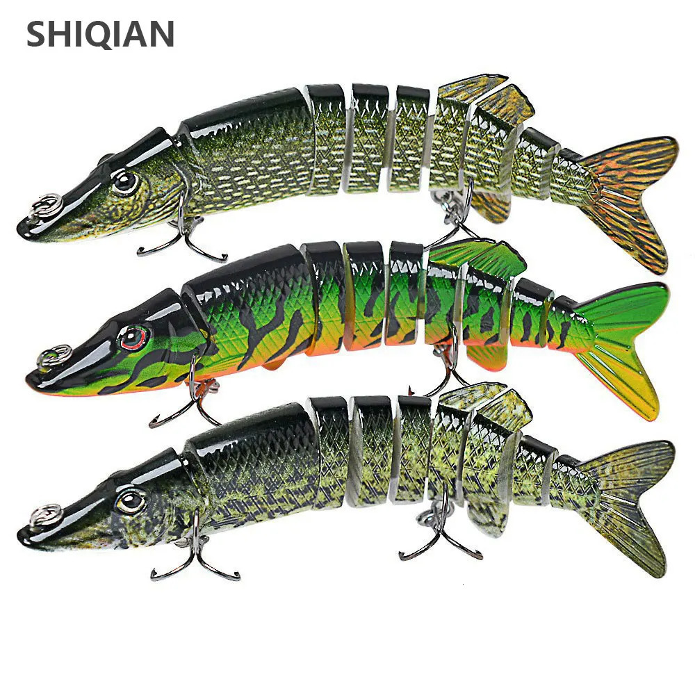 SHIQIAN Swimbait Fishing Lures Slow Sinking Japan Wobblers for Pike Bass Hard Artificial bait Crankbait Popper Tail Spinner 241024