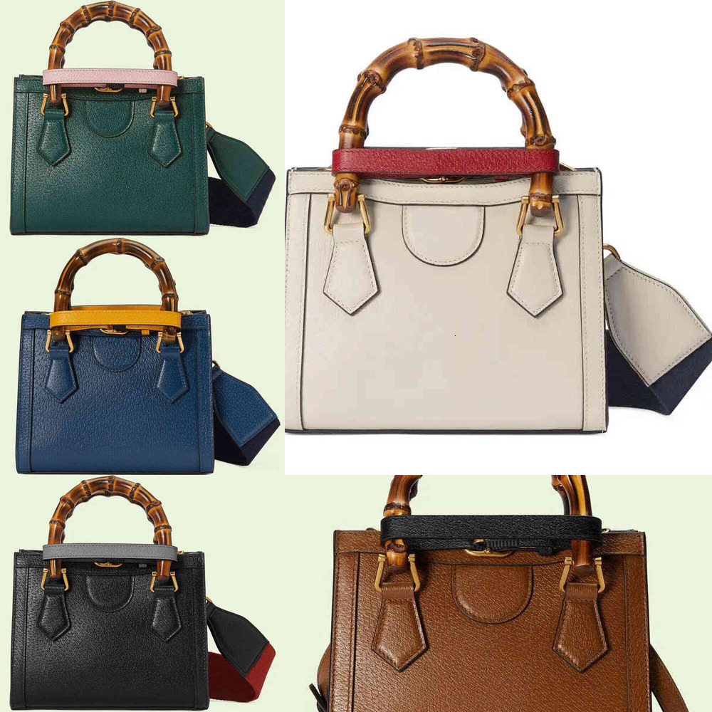 Designer Bamboo Bags r Women Diana Handbags Removable Shoulder Strap2025