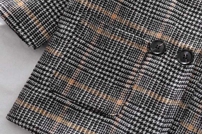 Autumn long sleeved boys wool coat childrens jacket latte girls clothing casual clothing 2 to 6 years W241023