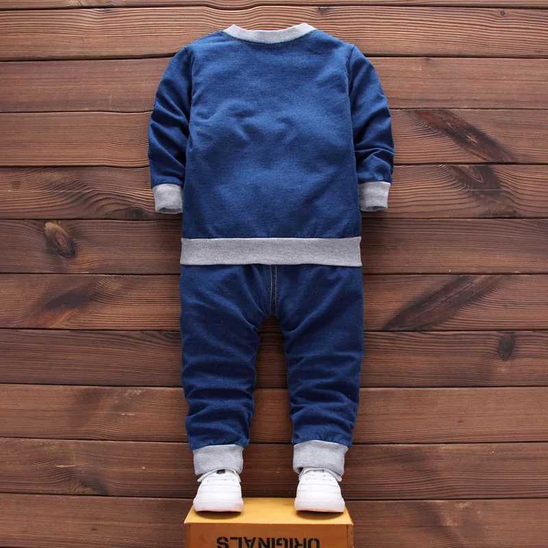2023 Spring Autumn Children Clothes Boys Suit Denim coat+ Jeans Pants 2Pcs/Set Infant Casual Outfits Kids SportswearX241023