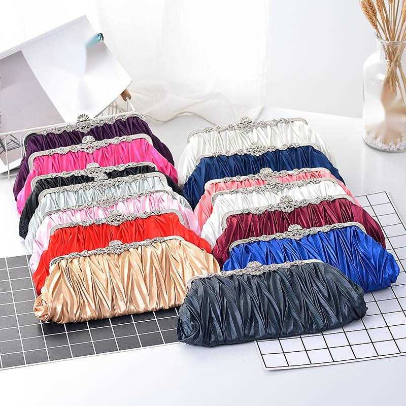 CMM New Womens Handbag Holding Bag Dinner Single Shoulder Holding Bride Bridesmaid Wedding Dress Bag Cheongsam Bag Oblique Cross Bag