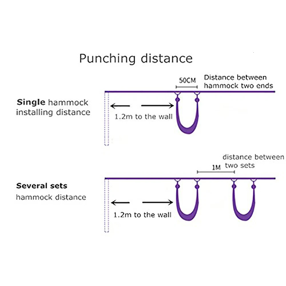 20 Color Aerial Yoga Hammock 456728M Flying Swing for Antigravity Inversions Sling 241024