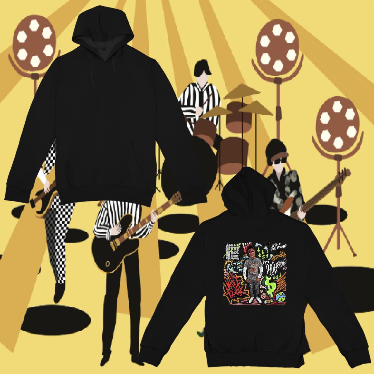 Designer Hoodie For Man US Plus Size Unisex Men Hoodie Hoody Autumn Winter Casual Thick Plush Hooded Collar Long Sleeves