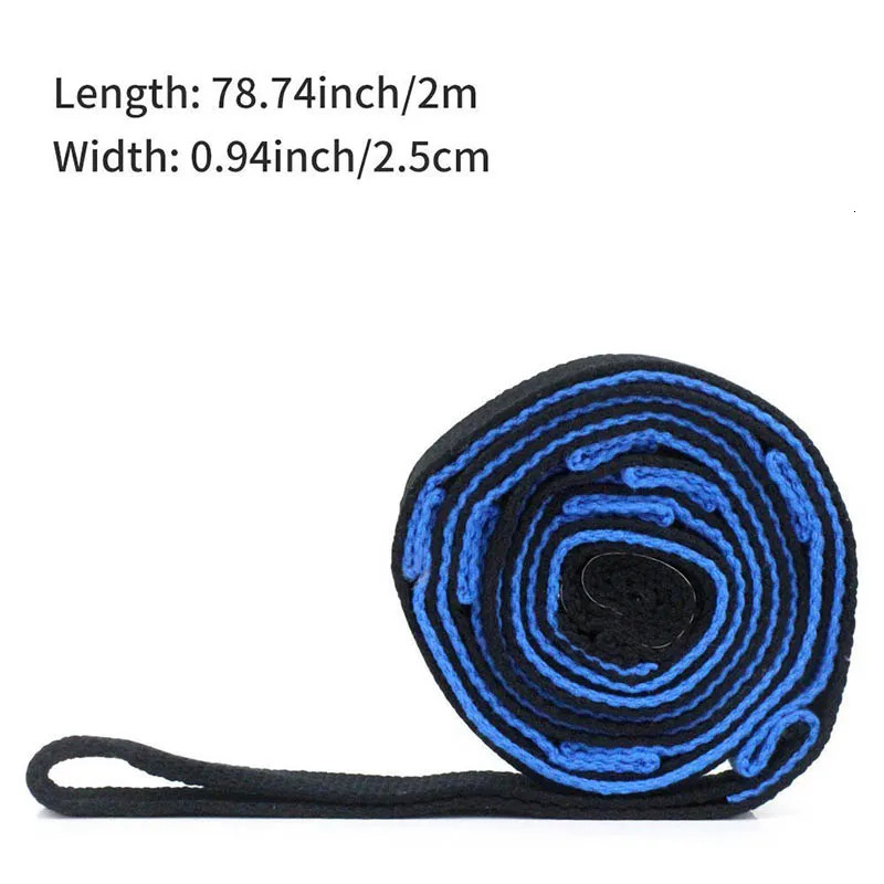 Anti Gravity Yoga Belts Stretch Strap with Loops Pilates Workout Leg Stretching Band Exercise Rope Air Hammock Accessories 241024