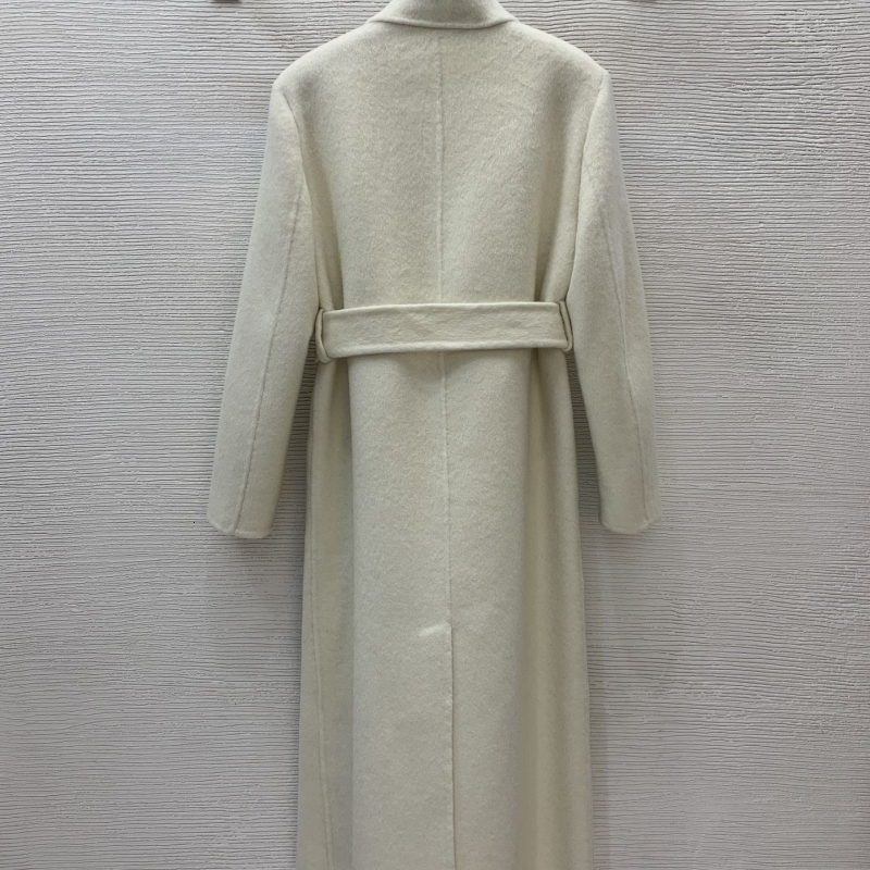 2024 wool coat ladies autumn and winter long temperament slim casual elegant highgrade 240930