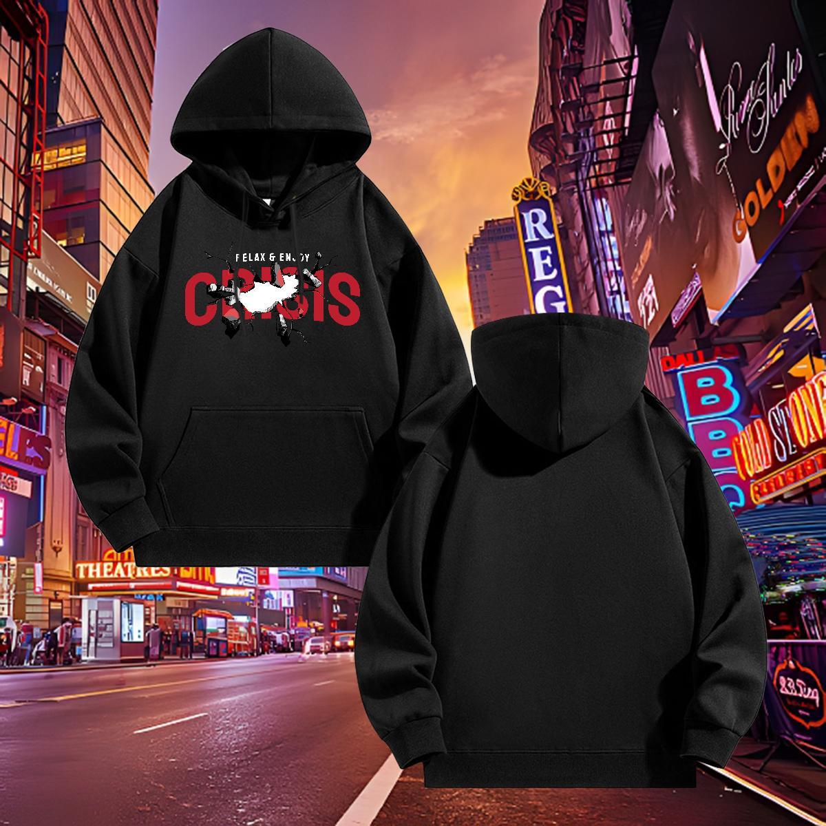 Fashion Casual Hoodie Breathable Long Sleeve Warm Hoodie for Man Woman Custom Print Oversized Tops Hoody Anime Printing Street Thick Plush
