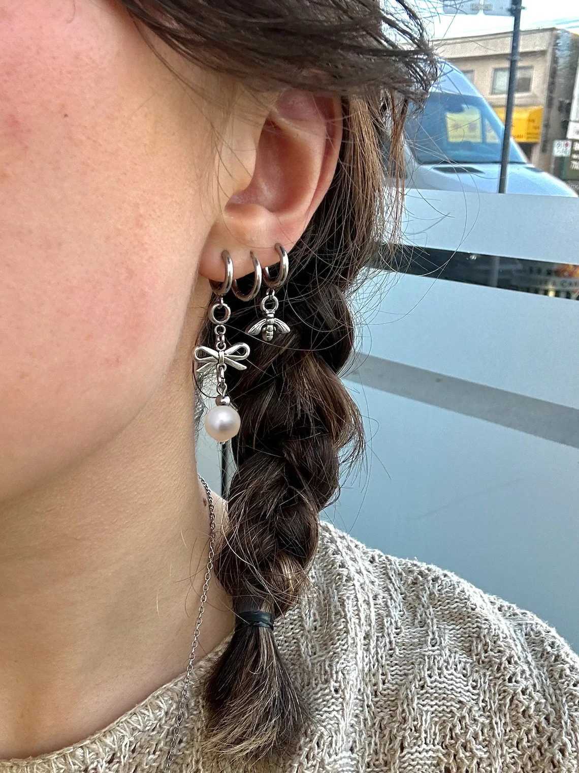 Handmade romantic earrings W241023