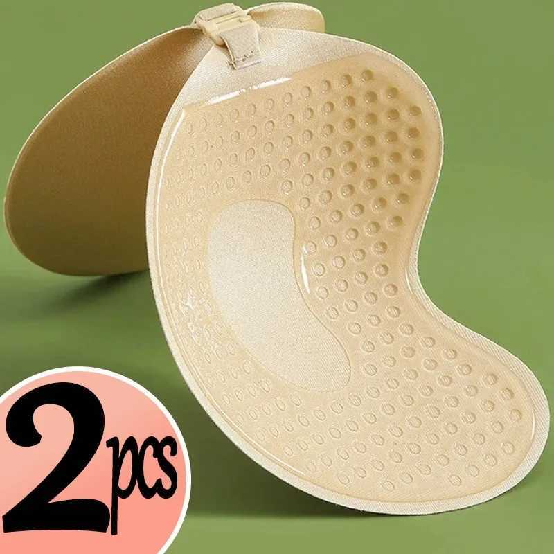 1/2pcs Invisible Mango Strapless underwear Chest Stickers Women Silicone Push Up Bra Reusable Adhesive Bralette Nipple CoverXJ241024