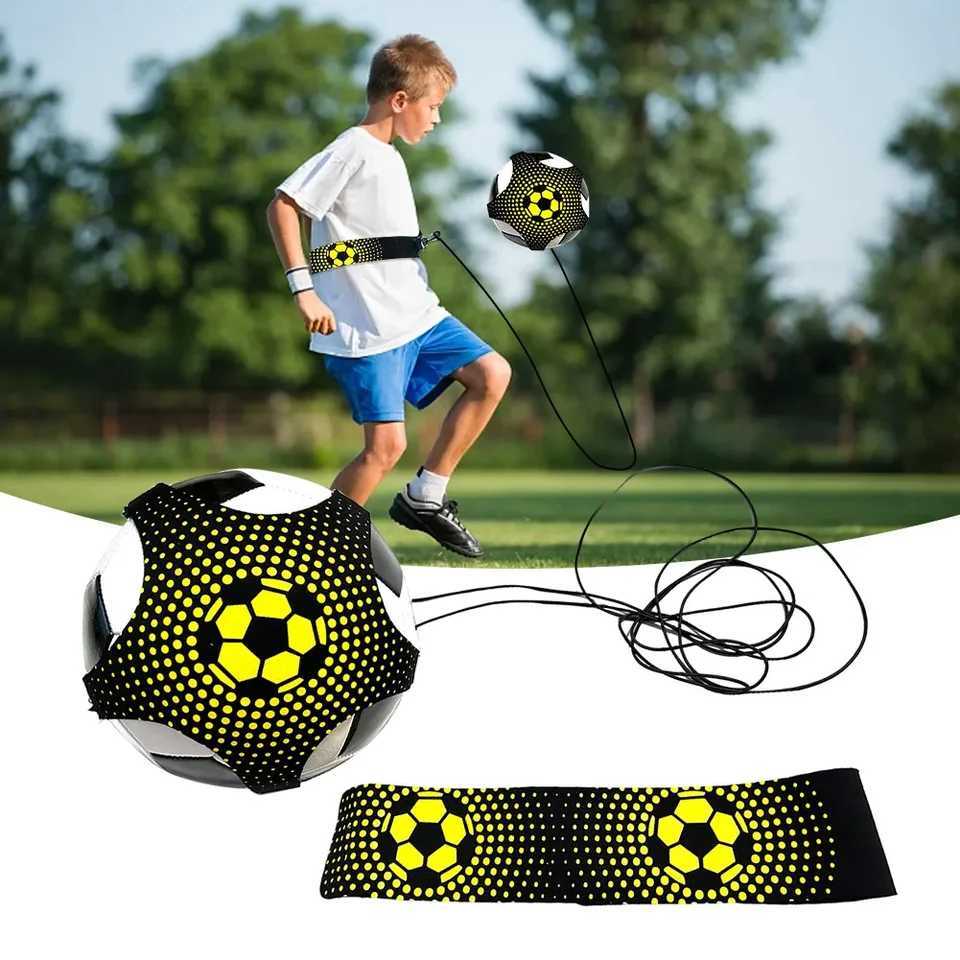 Soccer Ball Jugg Bags Children Auxiliary Circling Belt Kids Football Training Equipment Kick Solo Soccer Trainer Football KickXJ241023