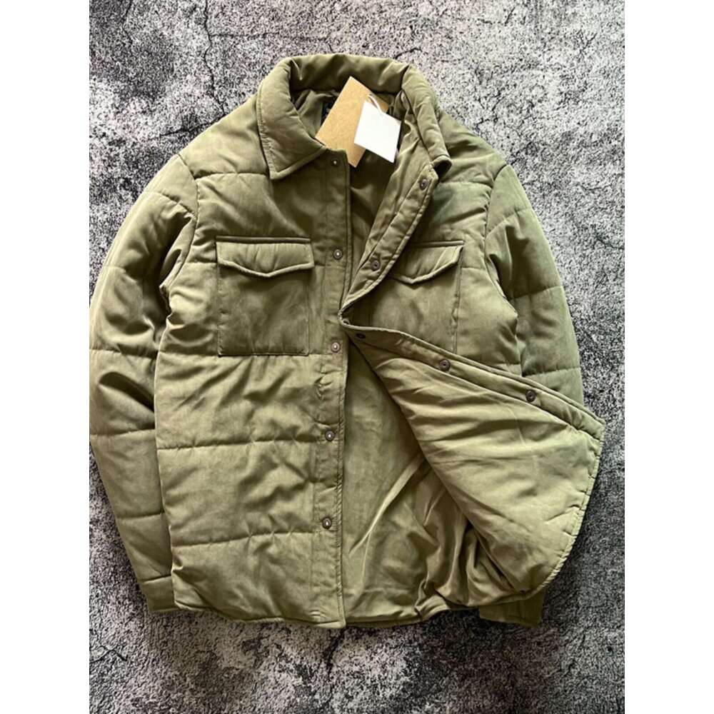 Japan Retro Deer Fur Soft Thick Warm Autumn Winter Cotton Padded Clothes Pockets Workwear Collars Casual Parkas Coats Jackets