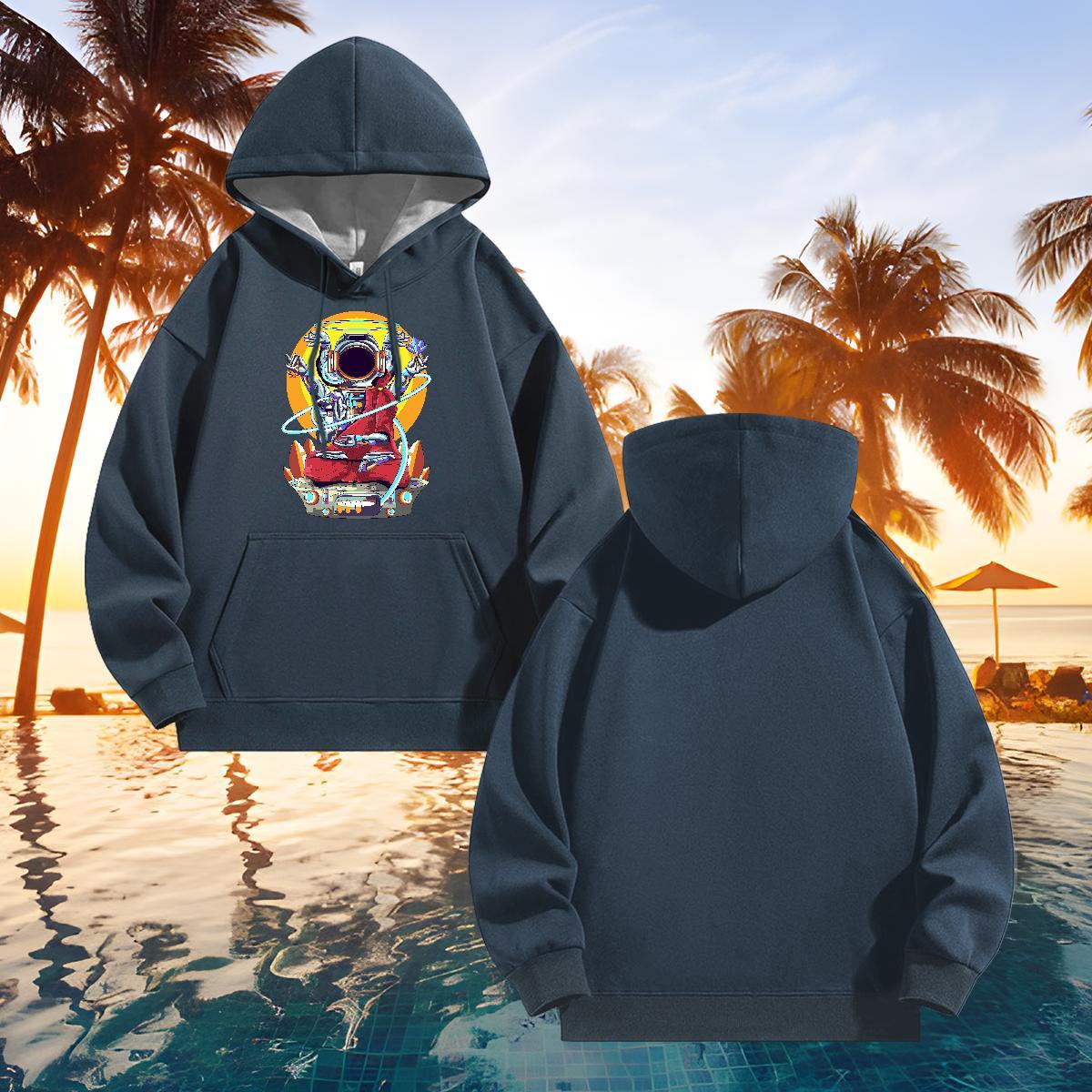 Factory Direct Hoodie for Men Anime Printing Street TOP Quality Hoodie Pullover Hooded Collar Long Sleeve Oversized 2XL 3XL Clothes Hoodie Tech Fleece