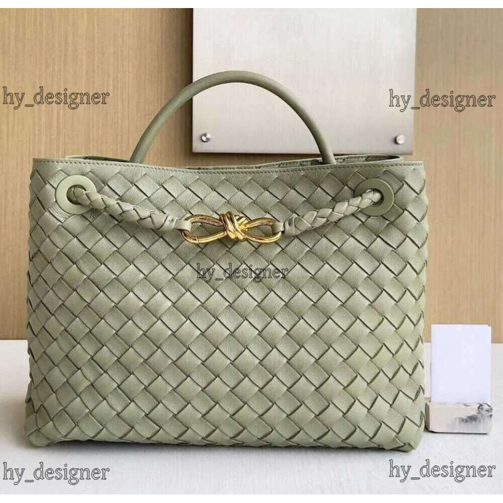 2024 Family 8-e Buckle Andiamo Original Leather designer New Woven Womens Portable Single Shoulder Crossbody Official Document Tote Bag 1136ess 13f