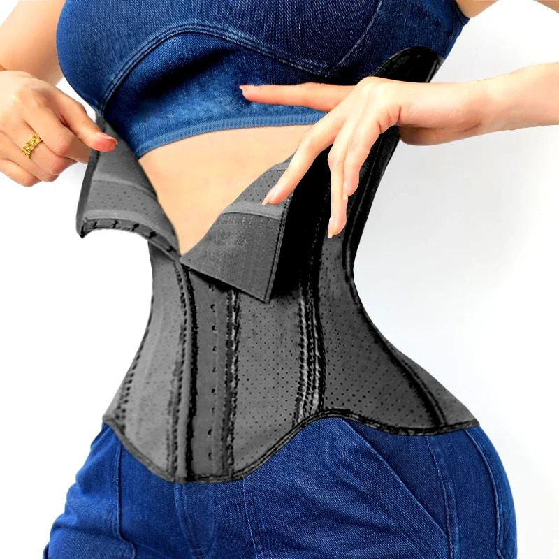 Latex High Compression Shapewear for Waist Trainer Corset Fajas Colombianas Moldearos Girdle Slimming Abdominal Belt Body Shaper 241024
