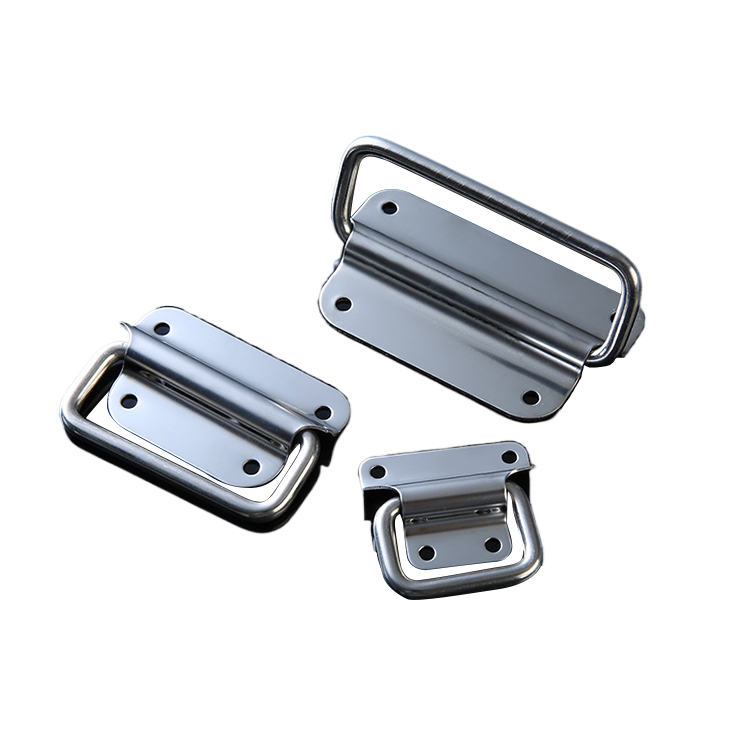 Sturdy 304 Stainless Steel Lift Rings - Ideal for Folding Tool Box Grips
