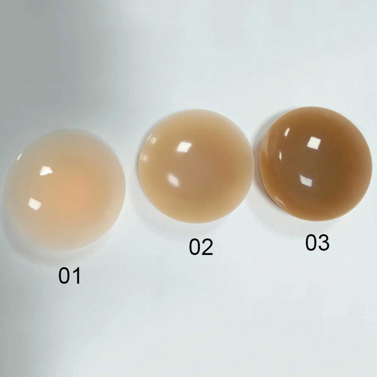 Multicolor 10cm Healthy Biological Adhesive Trace Sticky Nipple Cover Plunge Bra Silicone Nubra Stickers Coffee Invisible BreastXJ241024