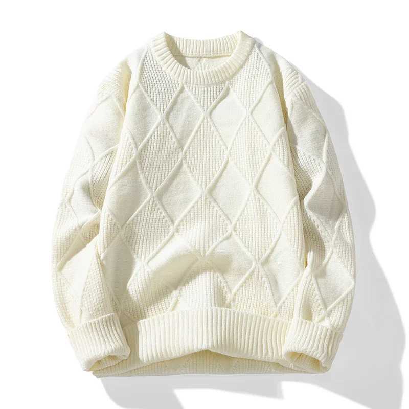 Japanese Sweater Mens Autumn Winter Loose Casual Base Shirt Slouchy Twist Knit Mens Sweater Jumper Casual Everything LX241024