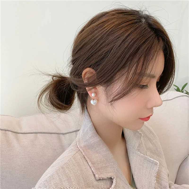 Imitation pearl earrings suitable for women round earring earrings elegant earring party wedding jewelry Valentines Day gifts W241023