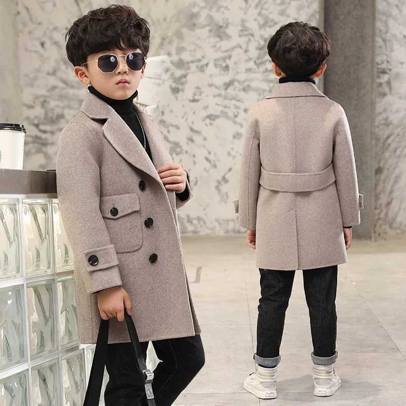 Womens wool coat outerwear latest thick velvet winter autumn cotton childrens clothing W241023