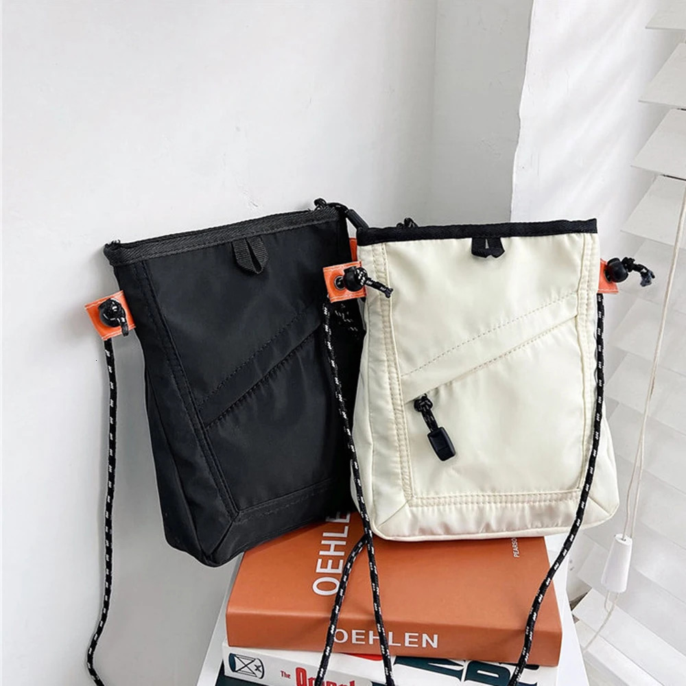 Fashion Small Square Messenger Bag Mini Waterproof Travel Casual Shoulder Men Women Mobile Phone Crossbody 241017